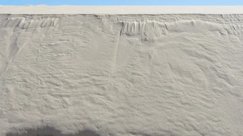 Sand erosion as a desert dune collapses in slow motion. Filmed on Red Camera. 스톡 동영상 116373191