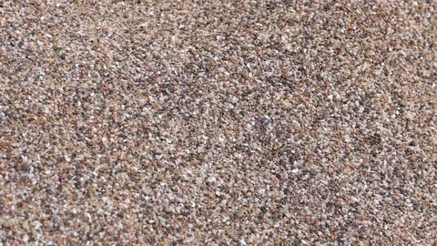 The sand falls upon the sand Stock Footage 132361107