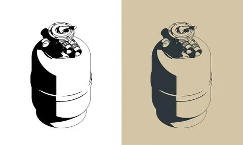 Sand filters for pools Stock Illustration