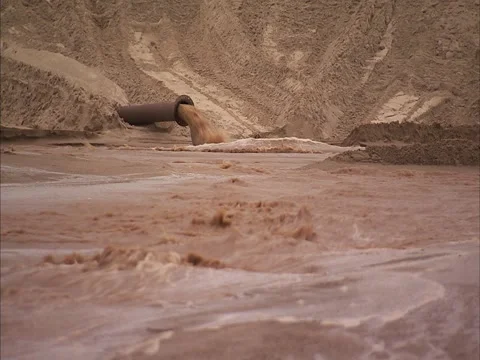 Sand flusher Stock Footage 2341375