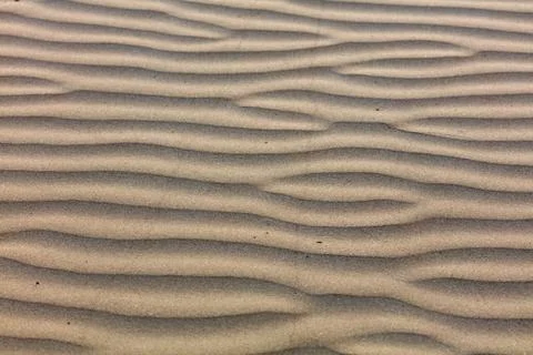 Sand formations looking like dunes Stock Photos