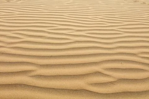 Sand formations looking like dunes Stock Photos