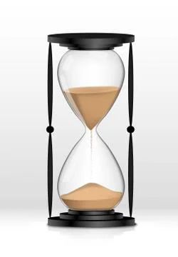 Sand glass Stock Illustration