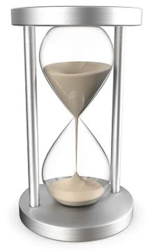 Sand Glass. Stock Illustration