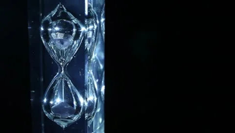 The sand-glasses concept video Stock-Footage 10572939