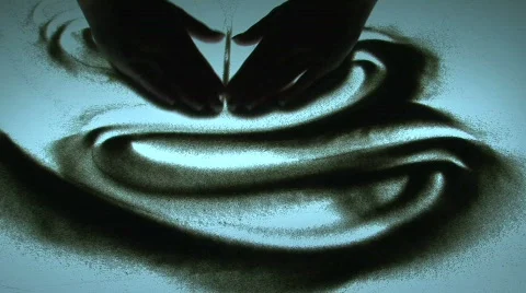 Sand graphic Stock Footage 783774