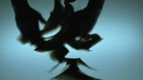 Sand graphic Stock Footage 783803