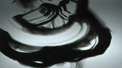 Sand graphic Stock Footage 790901