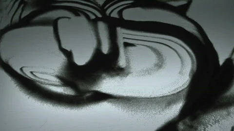 Sand graphic Stock Footage 793879