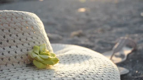 The sand is hat Stock Footage 96701712