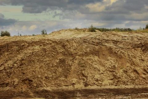 Sand hill Stock Photos