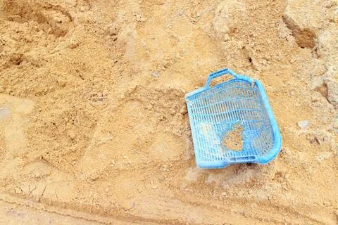 Sand with hod Stock Photos