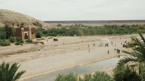 Sand house at Morocco Stock Footage 67557296