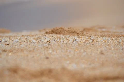 Sand macro 库存照片