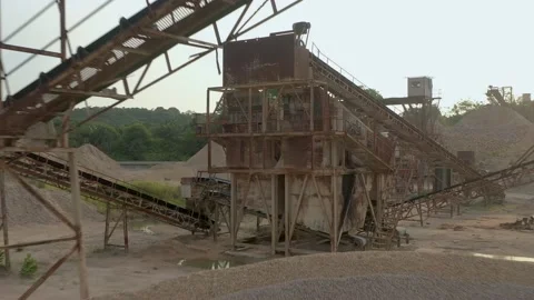 Sand Mines Stock Footage 157392231