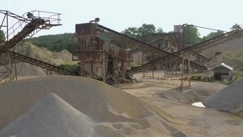 Sand Mines Stock Footage 157392700