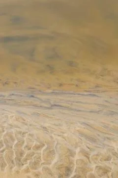 Sand pattern beach. Stock Photos