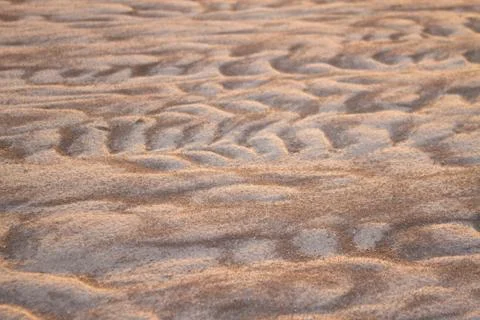 Sand pattern in the desert Stock Photos