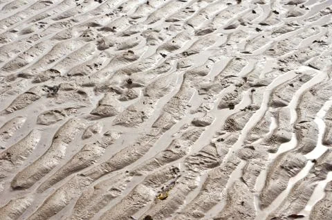 Sand pattern Stock Photos