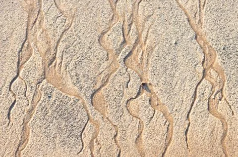 Sand pattern Stock Photos