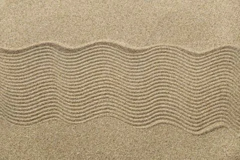 Sand pattern Stock Photos