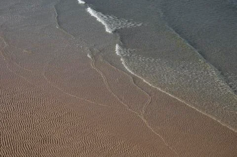 Sand patterns Stock Photos