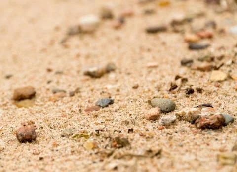 Sand pebbles pattern Stock Photos