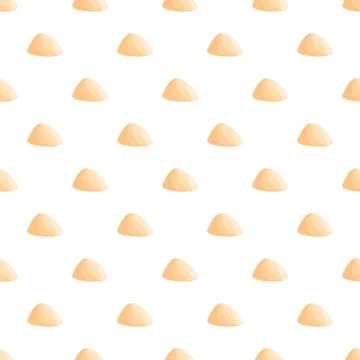 Sand piles creating seamless pattern background Illustrazione stock