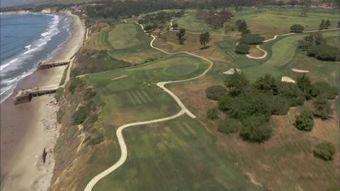 Sand Piper Golf Course 库存影片 71746069