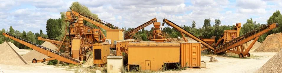 Sand-pit Stock Photos