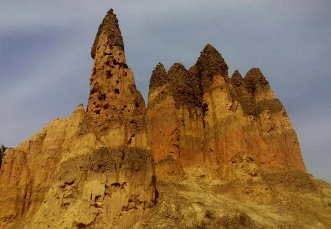 Sand Pyramids Stock Photos