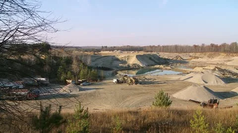 Sand Quarry-1 Stock Footage 20620670