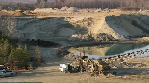 Sand Quarry-2 Stock Footage 20620673