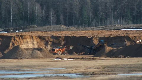 Sand Quarry 動画素材 105877288