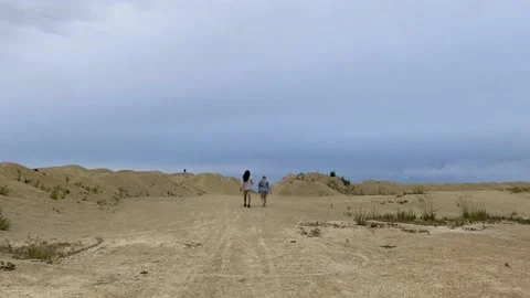 Sand quarry Stock Footage 202173752