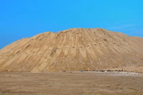 Sand quarry Stock Photos