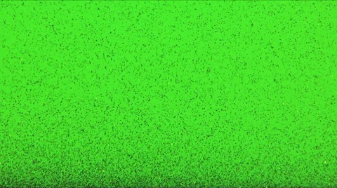 Sand rain on green Stock Footage 33786248