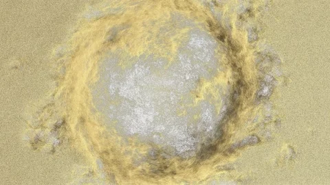 Sand Realistic Transition Video stock 166876518