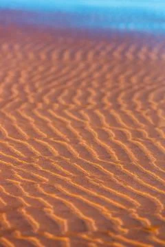 Sand ripples background Stock Photos