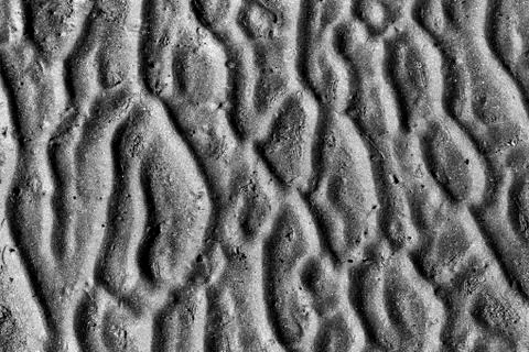 Sand ripples Stock Photos