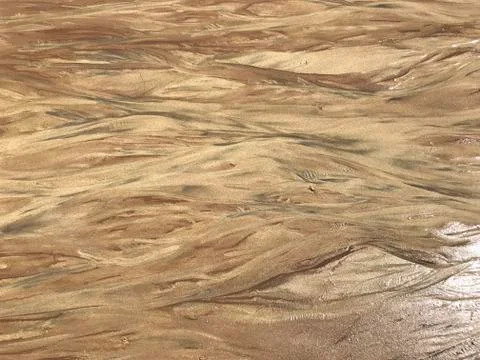Sand river design Stock Photos