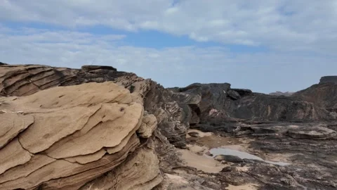 Sand Rocks Stock Footage 333582486