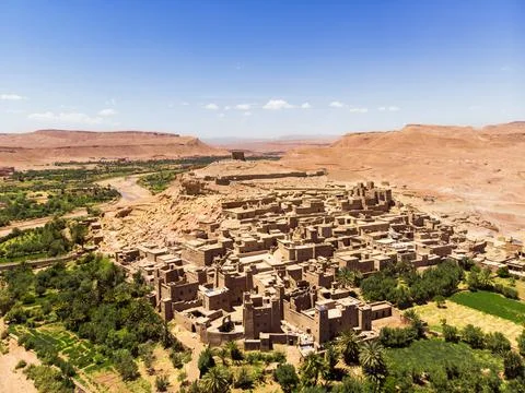Sand Scene in Morocco Stock Photos