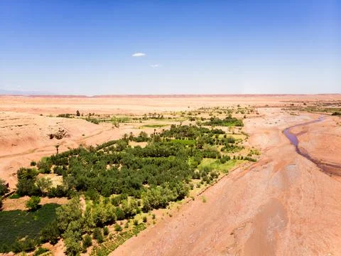 Sand Scene in Morocco Stock Photos