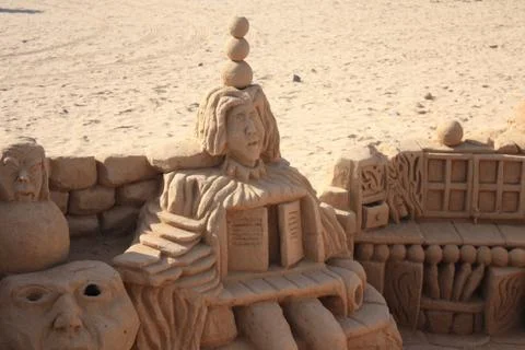 Sand Sculpture Stock Photos