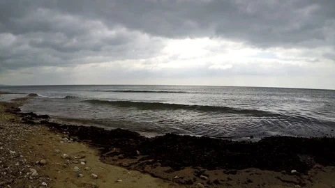 Sand sea coast Stock Footage 77865384