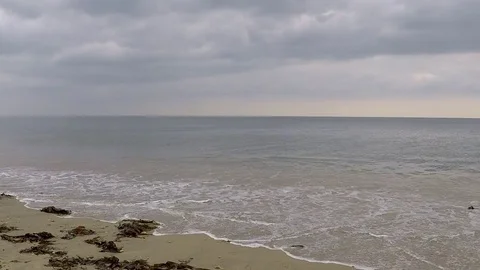 Sand sea coast Stock Footage 77895513
