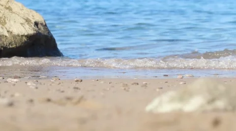 Sand sea shore Video stock 42567167