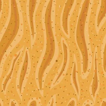 Sand seamless pattern Stock Illustration