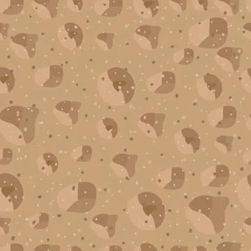 Sand seamless pattern Stock Illustration